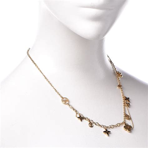 lv blooming supple necklace